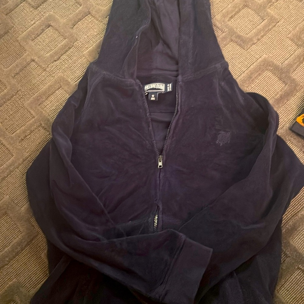 Vilebrequin boys terry hoodie in navy. Great condition. Size 10ANS